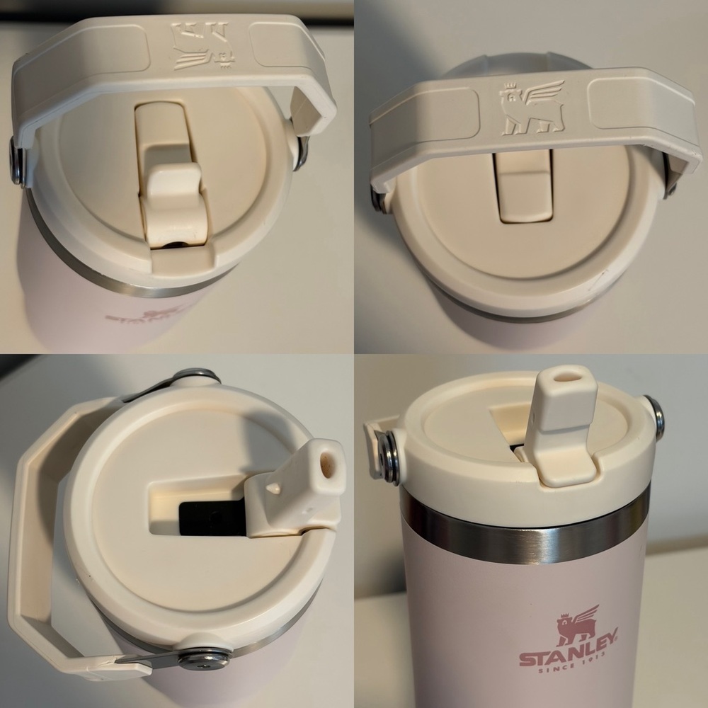 Stanley Pink Blush Insulated Tumbler Flip Straw with Handle 30oz - Picture 8 of 11